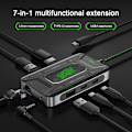Miniatyrbild 10 av 11: DS7 Type-C Docking Station till HD-omvandlare USB-splitteradapter Lot O1 N1C9 D3G5 DS7 Pro 1set