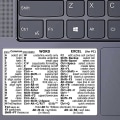 Miniatyrbild 11 av 11: Klibbiga tangentbordsgenvägsdekaler för datorer, PC-tangenter For photoshop 1pcs