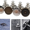 Miniatyrbild 2 av 11: 1 st Infällbara Jeansknappar, Justerbara, Avtagbara och Spikfria Metallknappar null H