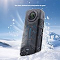 Miniatyrbild 6 av 11: YUYQAQ 1 st Silikonlinsskydd för Insta-360 X5, Linsskydd för In Black for insta360 x5