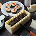 Miniatyrbild 7 av 11: Sushi Tillverkningskit Sushi Risformar DIY Hemform Sushi Verktyg WhiteC Square
