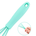 Miniatyrbild 11 av 11: Silikon Handomrörare Vispa Ägg Köksvisp Blender pink One-size