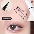 Miniatyrbild 5 av 10: Färgglad flytande eyelinerpenna, vattentät, långvarig, matt eyeliner P I9I3 04 # Wine Red 1.5g