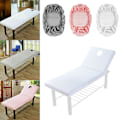 Miniatyrbild 4 av 11: Elastiskt monterat överdrag för massagebordssalongsskydd f white 1pcs