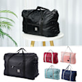 Miniatyrbild 3 av 11: Hopfällbar resväska stor kapacitet unisex bagage vattentät navy blue one size