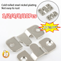 Miniatyrbild 9 av 11: Stål Interlock Hängande Spänne 1-10X (50% RABATT) silverA one-size 2pcs