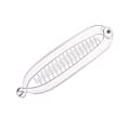 Miniatyrbild 7 av 11: Banan hårklämma kornvridning kamklämma glid fisk banan Transparent One-size