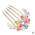 Miniatyrbild 5 av 11: Elegant Dam Rhinestone Inlagd Blomma Hårkam Hårnål Huvudbonad Hot C5 J4 J5O8 null D