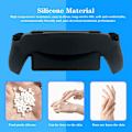 Miniatyrbild 3 av 11: Nytt TPU-skyddsfodral för PlayStation Portal, transparent spelkonsolfodral black For Portal