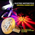 Miniatyrbild 4 av 11: Nya Färgglada Blinkande Motorcykel Elektrisk Lastbil Chassilampor LED-lampor D3K9 W3N6 Yellow One size