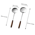 Miniatyrbild 2 av 11: Hushållssvamp Spatel Woksked Special Kock Woksked Skyffel- C 1pcs