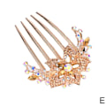 Miniatyrbild 1 av 11: Elegant Dam Rhinestone Inlagd Blomma Hårkam Hårnål Huvudbonad Hot C5 J4 J5O8 null E