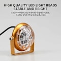 Miniatyrbild 8 av 11: Nya Färgglada Blinkande Motorcykel Elektrisk Lastbil Chassilampor LED-lampor D3K9 W3N6 Yellow One size