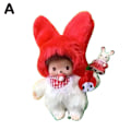 Miniatyrbild 5 av 11: Mjukdjur Mongchichi Plyschdocka Barnpresent Söt Mongchichi Presentdocka E5j4 red melody 15cm