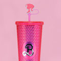 Miniatyrbild 11 av 11: Silikon Barbie Sugrör Dammskyddad Kapslar Återanvändbar Sugrör Kapslar Plugg Stra B 1pc