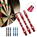 Miniatyrbild 2 av 11: 3st/ Set Aluminiumlegering Dart Skaft graverad pil Lång stång stan blue null