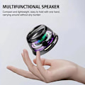Miniatyrbild 6 av 11: Svart Magnetisk Portabel Bluetooth Högtalare G200 Mini Bluetooth Box Magnetisk Nytt Ljud O7H5 2024 Bracke