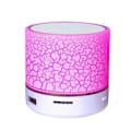 Miniatyrbild 8 av 11: Uppladdningsbar bärbar Bluetooth trådlös högtalare Mini Phone Bass pink One-size