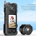 Miniatyrbild 10 av 11: Metall Kaninbur Skyddsram För Insta360X4 Kameratillbehör 
