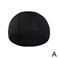 Miniatyrbild 5 av 11: 1 st Andningsbar Sport Snabbtorkande Skull Cap Hatt Ridfoder Inner USD H0V3 black onesize