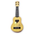 Miniatyrbild 1 av 11: Mini Ukulele för Barn Leksaksgitarr Pedagogisk Musikleksak Gitarr Nybörjarinstrument I0n6 khaki one-size