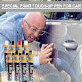 Miniatyrbild 3 av 11: Bilfärg Fix Penna Autolack Reparation Borsta upp Scratch Tool DIY Re gold One-size
