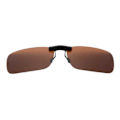 Miniatyrbild 9 av 11: Nattseende Antireflex Polariserad Clip On Körglasögon Sungla brown One-size