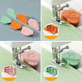 Miniatyrbild 4 av 11: Magnetisk sömguide för symaskin, Universal Gauge Edge Locator Home New pink 1pcs