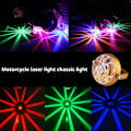 Miniatyrbild 6 av 11: Nya Färgglada Blinkande Motorcykel Elektrisk Lastbil Chassilampor LED-lampor D3K9 W3N6 Yellow One size