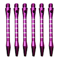Miniatyrbild 1 av 11: 6 st Aluminiumlegering Dartpilar Harrows Dartstammar Blandad Färg purple one-size