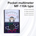 Miniatyrbild 2 av 11: Analog Multimeter Voltmeter Amperemeter Ohmmeter Testare C/D A Meter t OHM Vol C O8V9
