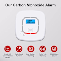 Miniatyrbild 1 av 4: Kolmonoxidvarnare (CO), batteridriven, certifierad, EN