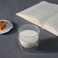 Miniatyrbild 4 av 4: Isolerad värmebeständig glaskopp äggformad transparent mjölkkopp juicekopp dubbelväggig förtjockad glaskopp (250 ml)