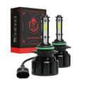 9006 HB4 LED Headlight Bulbs Conversion Kit High Low Beam Fog 6500k Super White