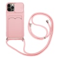 Miniatyrbillede 4 af 5: iPhone 12 Pro - Praktisk Silikonetui med Kortlomme Lilla