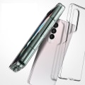 Miniatyrbild 4 av 5: TG Skyddande Silikonskal - Samsung Galaxy Z Fold 3 Transparent
