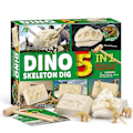 Pikkukuva 2 / 4: Dinosaurusmuna kaivuusetti 5 eri dinosaurusleluilla