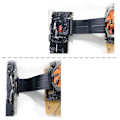 Pikkukuva 5 / 5: Gen3.0 PCI-E 16x - 16x Riser-jatke PCIe-kaapeli ENTHOO Evolv Shift PH-ES217E/XE PK-217E/XE ITX-emolevyille 90 astetta 20CM