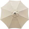 Miniatyrbillede 1 af 5: Memkey Parasol Udskiftningsbetræk, 8 Ribber, 3 m, Vandtæt, UV-Resistent, Udskiftningsstof, Beige