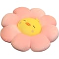 Miniatyrbild 1 av 5: Tecknad djur flicka blomma golvkudde sittdyna för läsning