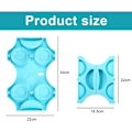Miniatyrbilde 2 av 5: Manuell Dumplingmaskin Ravioli Maker - Dumplingformer