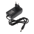 Miniatyrbillede 1 af 7: 6 Volt 2A strømforsyning AC til DC 7,5 x 3 cm stik 6V 1 Amp strømforsyning, vægadapter med ekstra lang 90 cm ledning