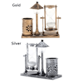 Miniatyrbilde 2 av 5: Timglass Timer Nattlys GULL Gull