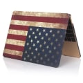 Pikkukuva 2 / 4: Kuori Macbook 12 tuuman - Yhdysvaltain lippu Sininen, Valkoinen &amp; Punainen
