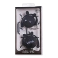 Miniatyrbillede 1 af 3: Kanin H?rlurar 3,5 mm Over Ear H?rlurar - Sort Sort