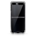 Pikkukuva 4 / 5: TG Suojaava Tyylikäs FLOVEME Kotelo - Samsung Galaxy Z Flip Läpinäkyvä
