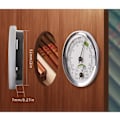 Miniatyrbilde 4 av 4: 1 x 58 x 12 mm Analog Hygrometer Termometer for Innendørs/Utendørs