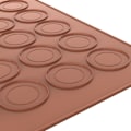 Miniatyrbild 3 av 5: 2 st silikon macaronmattor, non-stick för bakning, stor