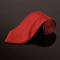Miniatyrbilde 4 av 5: TG Dress Accessoarer | Slips + Lommetørkle + Mansjettknapper - Rød flerfarget one size