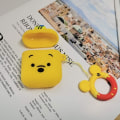 Pikkukuva 3 / 5: TG Yhteensopiva Airpod-kotelolle 1&2 Winnie, söpö Kawaii 3D Sil